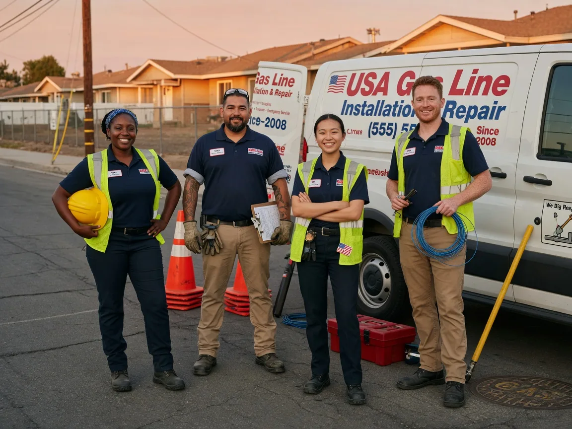 Gas Line Installation company in Tokio, TX